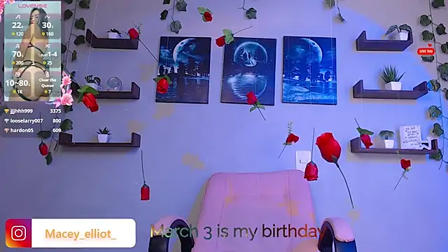 Snapshot of macey_elliot_ chatting on February 26, 9:48 pm macey elliot online show from February 26, 9:48 pm