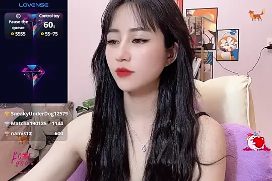 Snapshot of _LLisa_ chatting on March 2, 1:15 am LLisa online show from March 2, 1:15 am