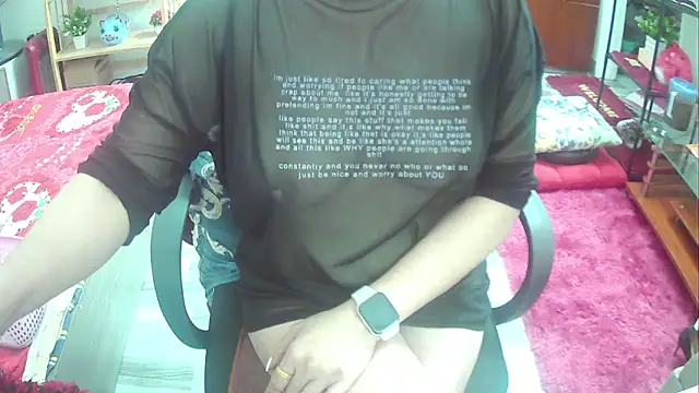 Snapshot of Miu-Le chatting on March 18, 3:20 am Miu-Le online show from March 18, 3:20 am