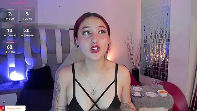 Snapshot of Megan_wolf1_ chatting on December 27, 10:01 am Megan wolf1  online show from December 27, 10:01 am
