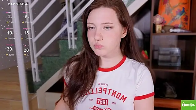 HanahCute online show from February 27, 1:27 am