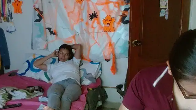 Snapshot of clayre_and_jill chatting on October 30, 2:35 am clayre and jill online show from October 30, 2:35 am