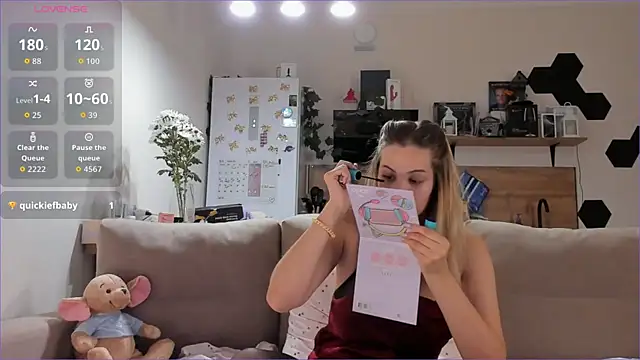 Snapshot of Girl_alone_home chatting on October 24, 4:03 pm Girl alone home online show from October 24, 4:03 pm