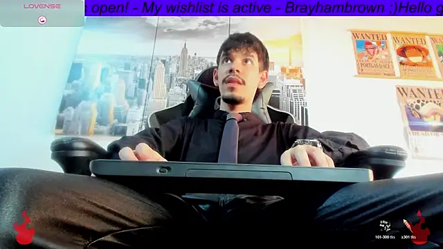 Snapshot of BRAYHAMBROWN chatting on June 20, 10:01 pm BRAYHAMBROWN online show from June 20, 10:01 pm