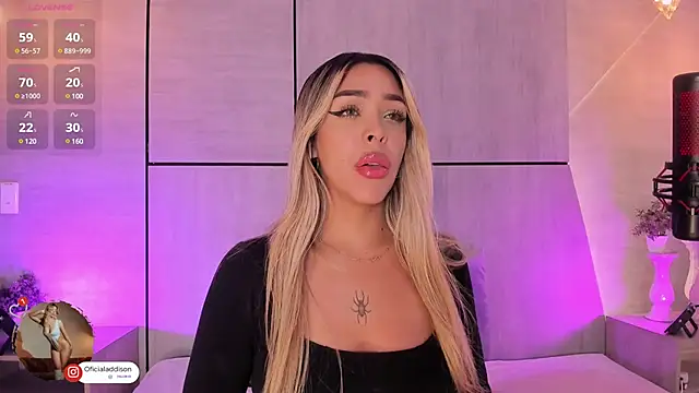 Addison baker online show from January 12, 7:53 pm