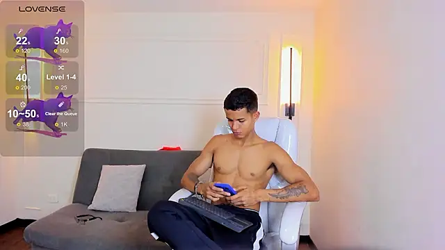 Snapshot of Paradise_boy_s chatting on February 3, 5:29 pm Paradise boy s online show from February 3, 5:29 pm