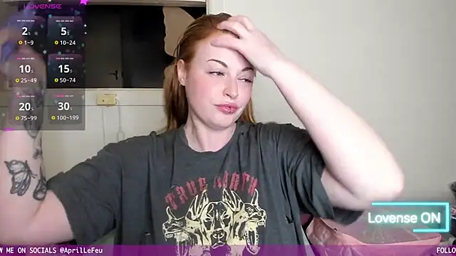 aaprill online show from September 25, 9:35 am