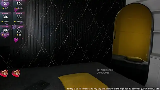  noahjones online show from February 20, 12:15 pm