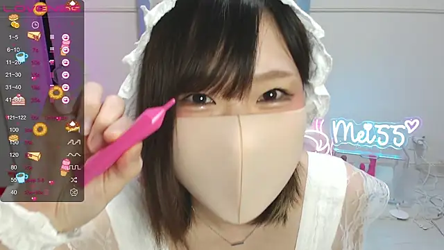 Snapshot of MEI--55 chatting on February 13, 9:06 pm MEI--55 online show from February 13, 9:06 pm