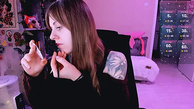 Snapshot of NaniMoore chatting on February 24, 8:36 pm NaniMoore online show from February 24, 8:36 pm