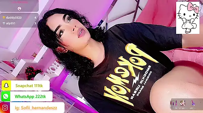 Snapshot of Sofi_hdz chatting on March 3, 2:26 am Sofi hdz online show from March 3, 2:26 am