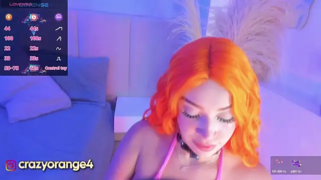 Snapshot of Crazyorange_ chatting on February 27, 9:22 am Crazyorange online show from February 27, 9:22 am