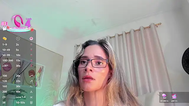 SkiinnyAna online show from March 22, 1:43 am