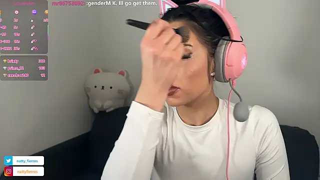 NattyFierros online show from March 13, 12:35 pm