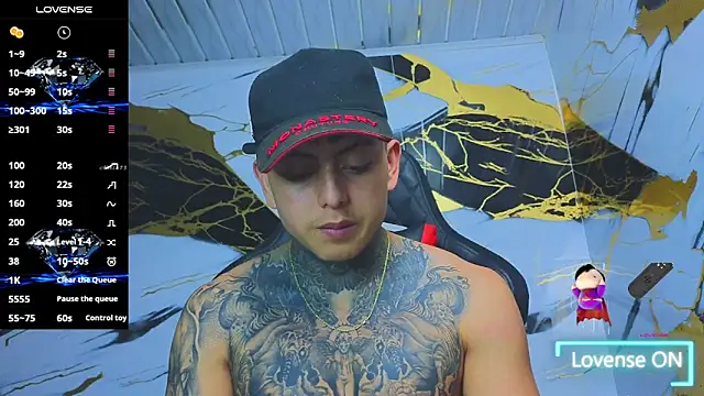 Snapshot of Kevin22_222 chatting on September 22, 5:53 am Kevin22 222 online show from September 22, 5:53 am