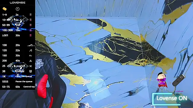 Snapshot of Kevin22_222 chatting on October 20, 5:30 am Kevin22 222 online show from October 20, 5:30 am