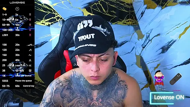 Kevin22 222 online show from February 21, 2:56 am