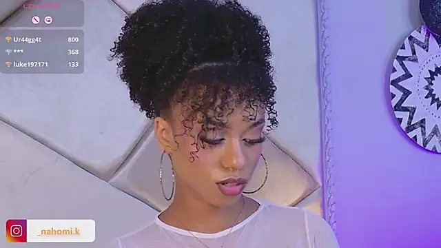 Nahomi King online show from February 12, 7:24 pm