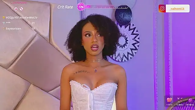 Nahomi King online show from March 8, 3:56 pm