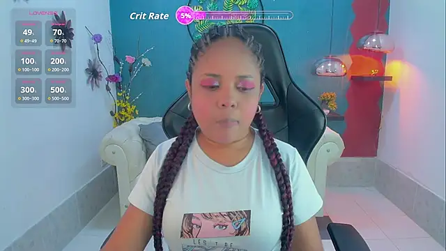 Snapshot of Melikasweetz chatting on February 17, 5:08 pm Melikasweetz online show from February 17, 5:08 pm