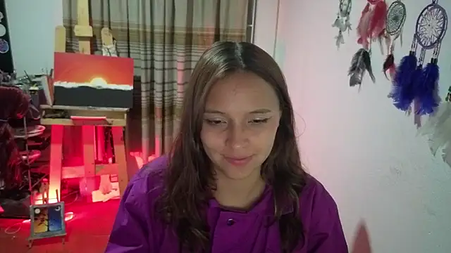 Snapshot of Zoe--khalL chatting on August 4, 4:15 am Zoe--khalL online show from August 4, 4:15 am