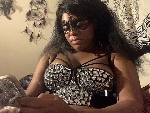Sexy ebony BunNey online show from April 18, 9:04 pm