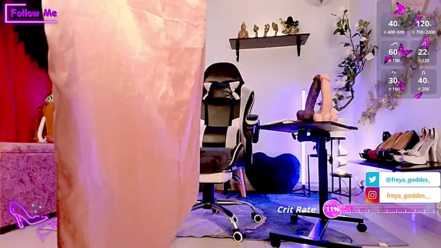 freya goddes  online show from March 6, 1:18 pm