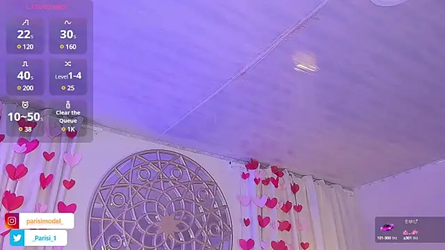 Snapshot of _PARISI_ chatting on February 20, 12:52 am PARISI online show from February 20, 12:52 am