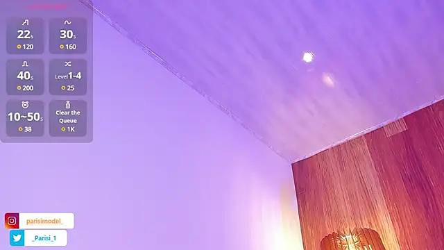 Snapshot of _PARISI_ chatting on March 17, 12:52 am PARISI online show from March 17, 12:52 am