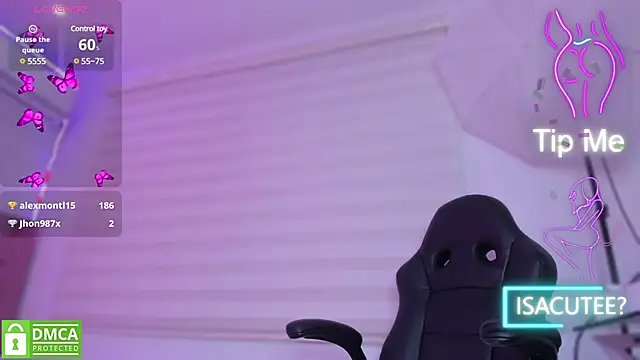 Snapshot of ISA__CUTEE chatting on February 24, 9:32 am ISA CUTEE online show from February 24, 9:32 am