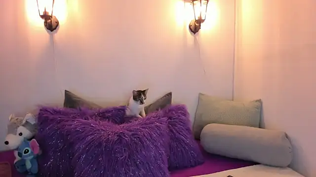 Snapshot of CherryBlossomm_ chatting on March 8, 2:12 am CherryBlossomm online show from March 8, 2:12 am