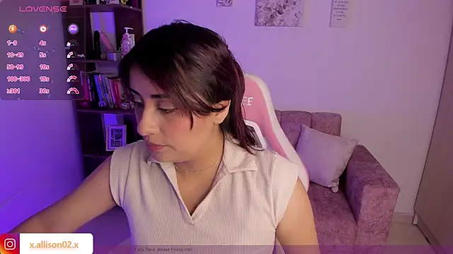 x allison online show from November 12, 9:14 pm