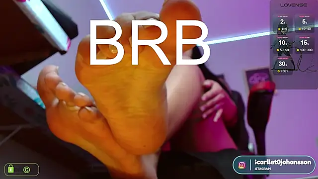 Miss scarllet  online show from January 30, 1:10 pm