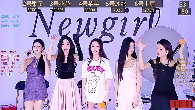 NEW-girl520 online show from January 3, 1:25 pm