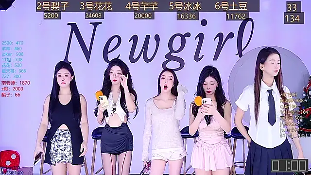 NEW-girl520 online show from January 4, 11:11 am