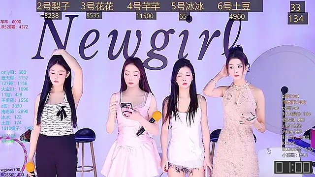 NEW-girl520 online show from January 7, 11:05 am