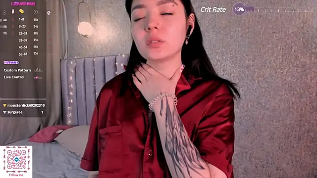 Snapshot of TaiteGloss chatting on March 13, 7:17 pm TaiteGloss online show from March 13, 7:17 pm