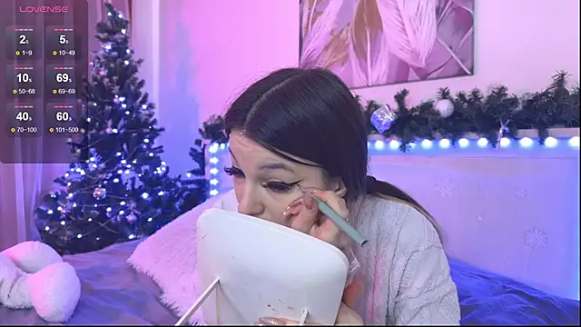 Snapshot of Veronica_leal chatting on February 10, 9:02 am Veronica leal online show from February 10, 9:02 am