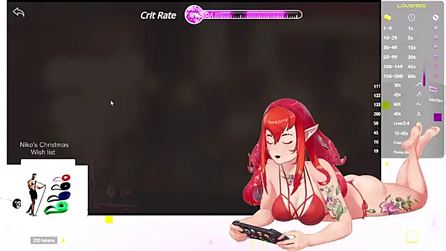 NikkoTyan online show from December 22, 9:33 am