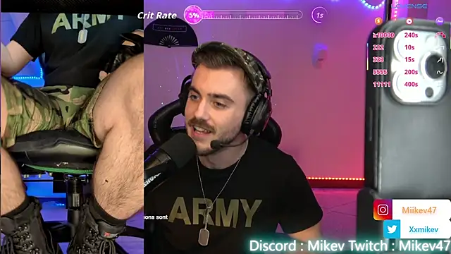 Mikev online show from February 5, 7:07 pm