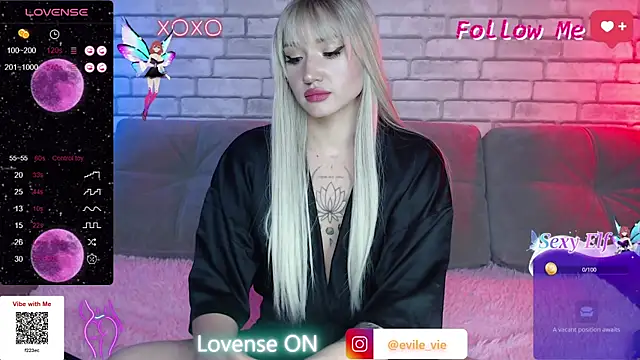 Eva Evile online show from December 27, 12:34 pm