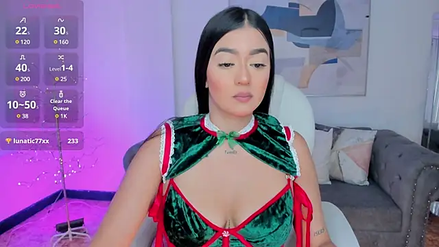 amelie jhons online show from December 30, 8:15 pm