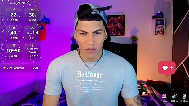 Damian latinxxx online show from March 15, 3:07 am