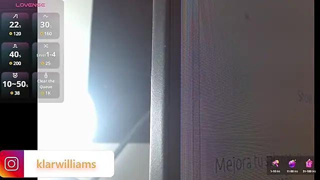 klarwillians online show from March 18, 3:09 am