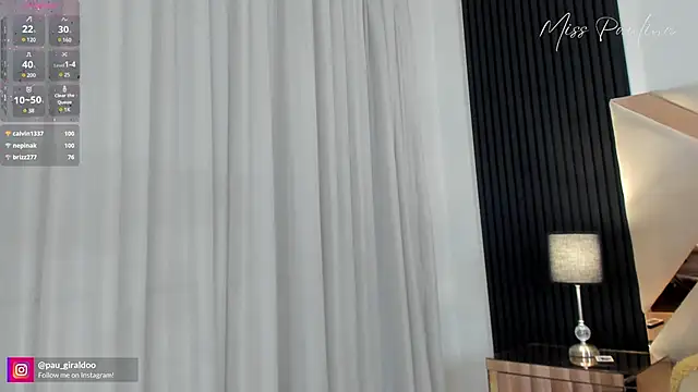 Snapshot of misspaulinaa chatting on January 25, 6:12 am misspaulinaa online show from January 25, 6:12 am