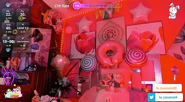 Snapshot of Dulcee_kandy chatting on January 28, 5:00 am Dulcee kandy online show from January 28, 5:00 am