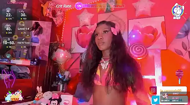 Snapshot of Dulcee_kandy chatting on January 29, 10:58 am Dulcee kandy online show from January 29, 10:58 am