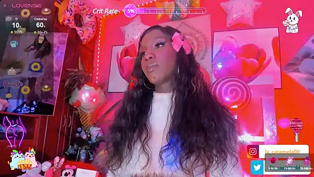 Snapshot of Dulcee_kandy chatting on February 12, 8:27 am Dulcee kandy online show from February 12, 8:27 am