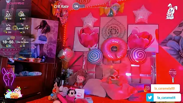 Snapshot of Dulcee_kandy chatting on February 16, 12:10 pm Dulcee kandy online show from February 16, 12:10 pm