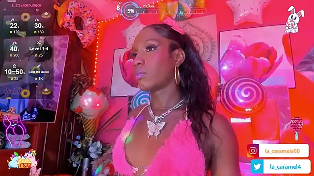 Snapshot of Dulcee_kandy chatting on February 22, 7:01 am Dulcee kandy online show from February 22, 7:01 am